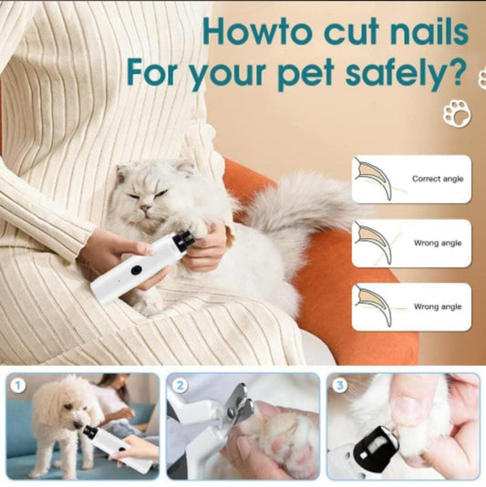 Ultra quite dog nail grinder