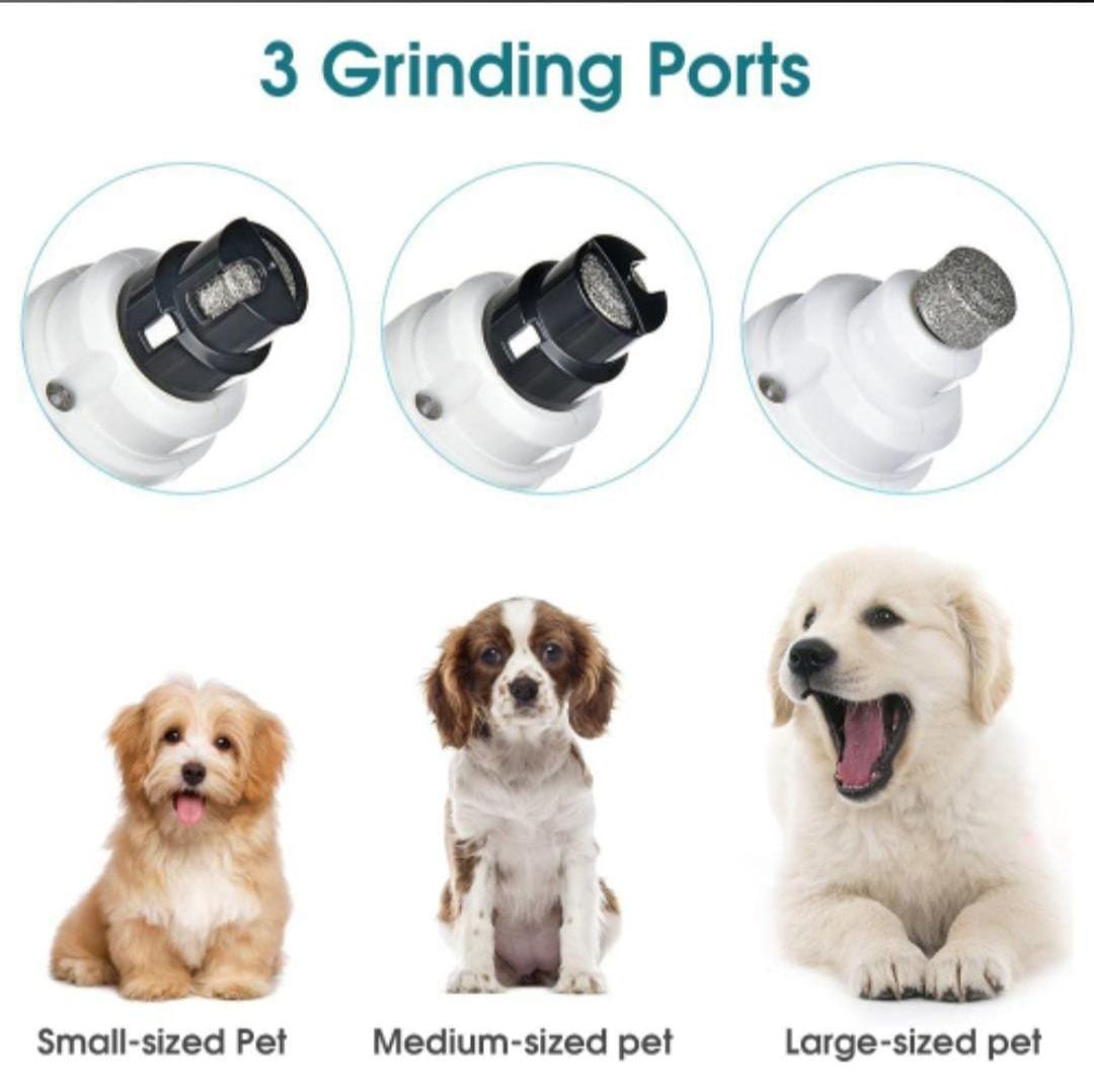 Ultra quite dog nail grinder